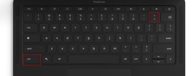 Chromebook (2023)లో జూమ్ అవుట్ చేయండి